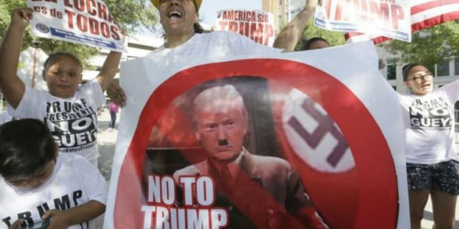Мексиканцы вышли на многотысячные марши против Трампа