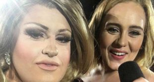 Адель спела дуэтом со своим австралийским двойником-трансвеститом