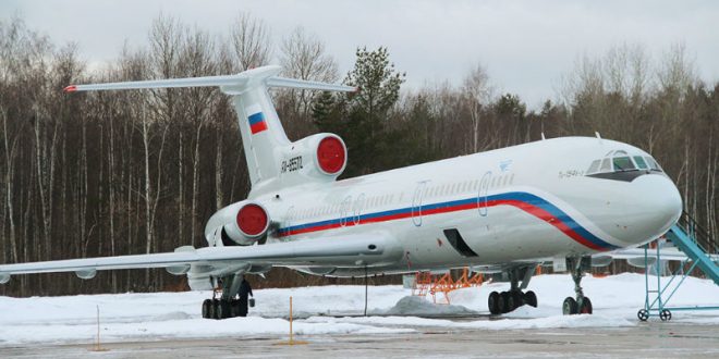 СМИ: пилот потерпевшего крушение над Черным морем Ту-154 сам посадил самолет на воду