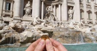 За год туристы бросили в самый известный фонтан Рима 1,4 миллиона евро