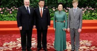 Лукашенко взял 12-летнего сына Колю на международный форум в Пекине
