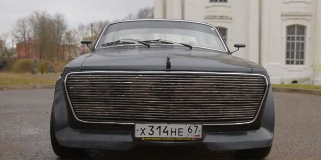 Российский умелец создал уникальный гибрид «Волги» и BMW