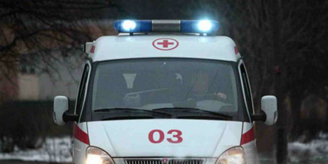 В Екатеринбурге машина скорой помощи попала под обстрел