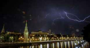 На Москву надвигается сильнейшая гроза за последние годы