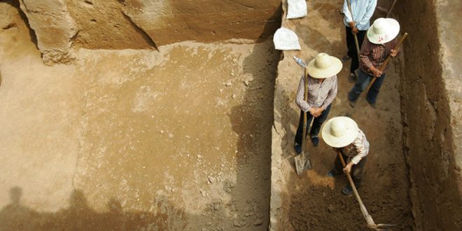 В Китае найдены останки древних «великанов»
